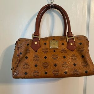 Vintage MCM bowler bag